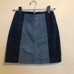 Jean skirt